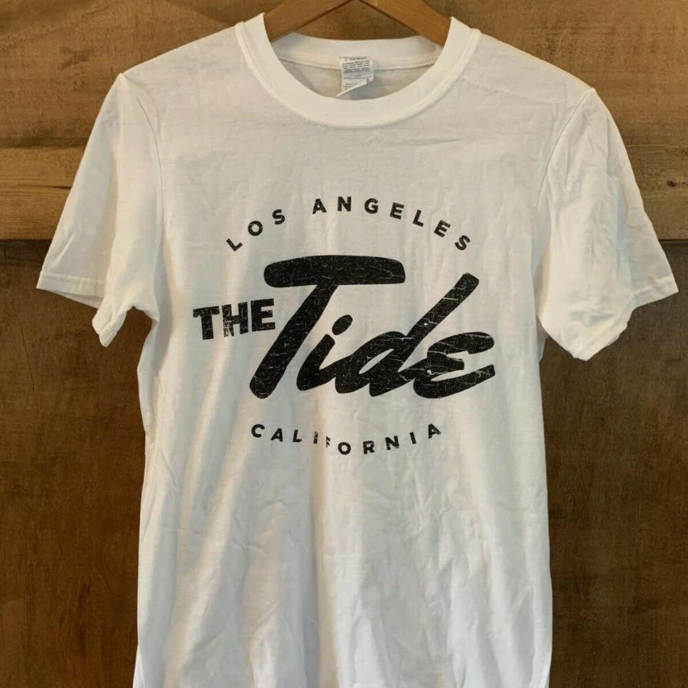 The Tide European Tour Merch Bar Shirt NWOT Size Small
